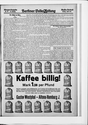 Berliner Volkszeitung vom 01.03.1914