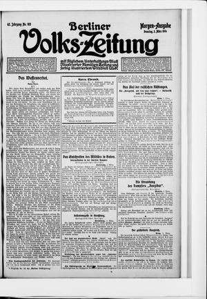 Berliner Volkszeitung on Mar 3, 1914