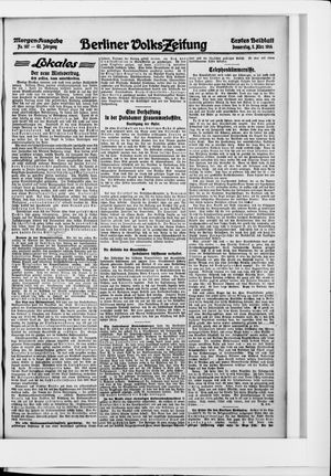 Berliner Volkszeitung vom 05.03.1914