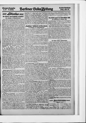 Berliner Volkszeitung vom 06.03.1914
