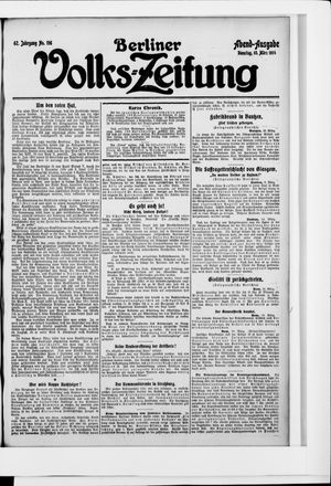 Berliner Volkszeitung vom 10.03.1914