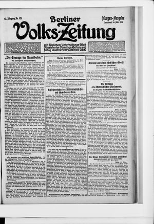 Berliner Volkszeitung vom 14.03.1914
