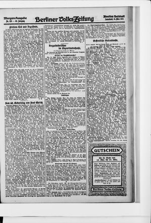 Berliner Volkszeitung on Mar 14, 1914