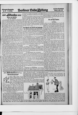 Berliner Volkszeitung vom 15.03.1914