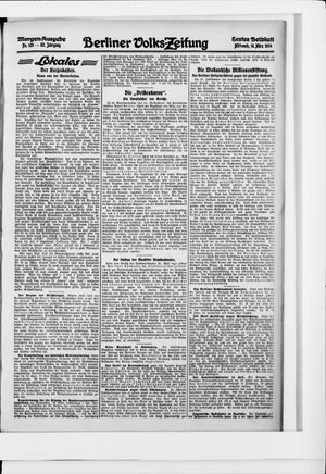 Berliner Volkszeitung vom 18.03.1914