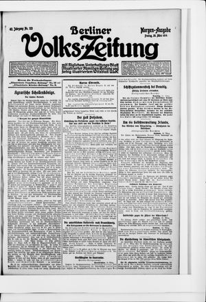 Berliner Volkszeitung vom 20.03.1914
