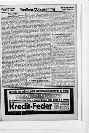 Berliner Volkszeitung vom 21.03.1914
