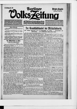 Berliner Volkszeitung vom 24.03.1914