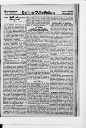 Berliner Volkszeitung on Mar 26, 1914