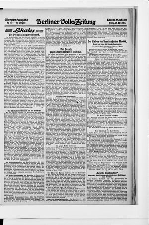 Berliner Volkszeitung vom 27.03.1914