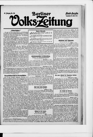 Berliner Volkszeitung vom 28.03.1914