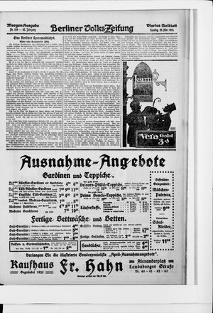 Berliner Volkszeitung vom 29.03.1914