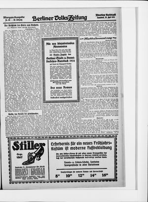 Berliner Volkszeitung on Apr 25, 1914