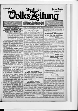 Berliner Volkszeitung vom 01.05.1914