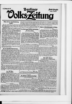 Berliner Volkszeitung on May 1, 1914