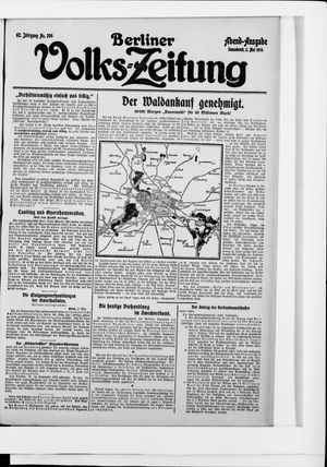 Berliner Volkszeitung vom 02.05.1914