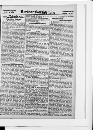 Berliner Volkszeitung vom 07.05.1914