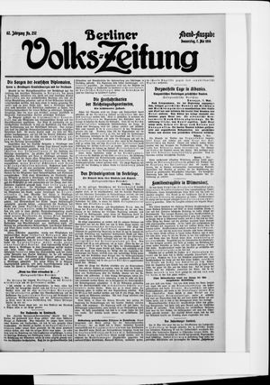 Berliner Volkszeitung vom 07.05.1914