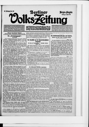 Berliner Volkszeitung on May 10, 1914