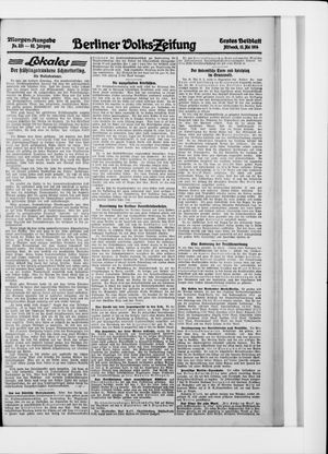 Berliner Volkszeitung vom 13.05.1914