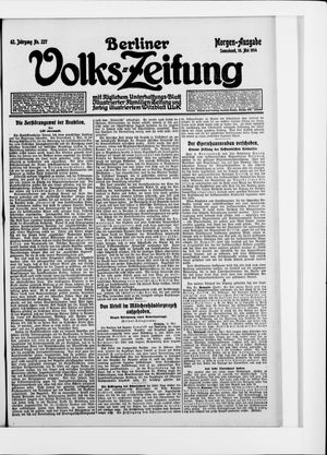 Berliner Volkszeitung vom 16.05.1914