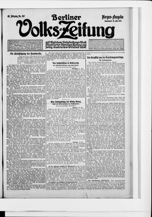 Berliner Volkszeitung vom 23.05.1914
