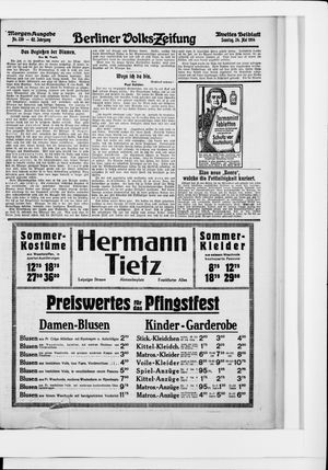 Berliner Volkszeitung vom 24.05.1914