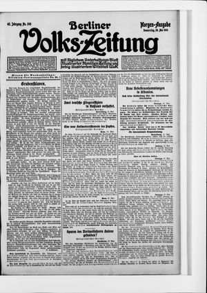 Berliner Volkszeitung vom 28.05.1914