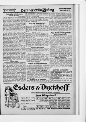 Berliner Volkszeitung on May 28, 1914
