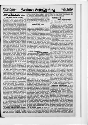 Berliner Volkszeitung vom 03.06.1914