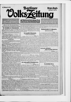 Berliner Volkszeitung vom 04.06.1914