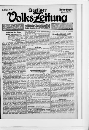 Berliner Volkszeitung vom 10.06.1914