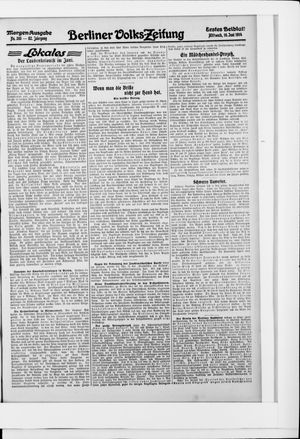 Berliner Volkszeitung vom 10.06.1914