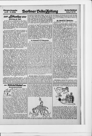 Berliner Volkszeitung vom 21.06.1914