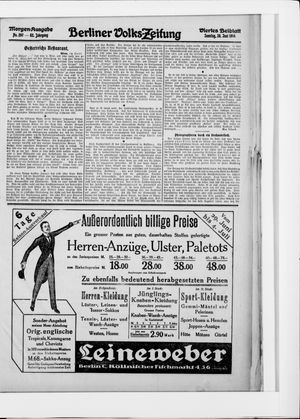 Berliner Volkszeitung vom 28.06.1914