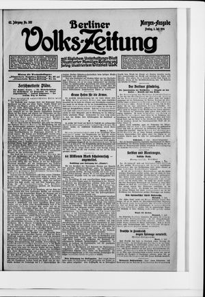 Berliner Volkszeitung on Jul 3, 1914