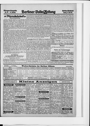 Berliner Volkszeitung vom 12.07.1914