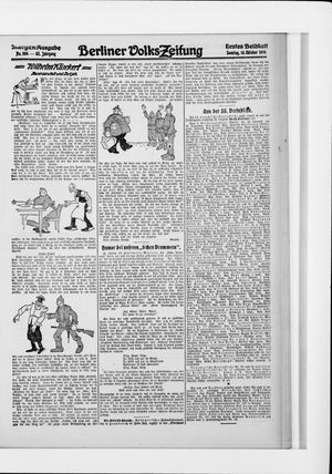 Berliner Volkszeitung vom 18.10.1914