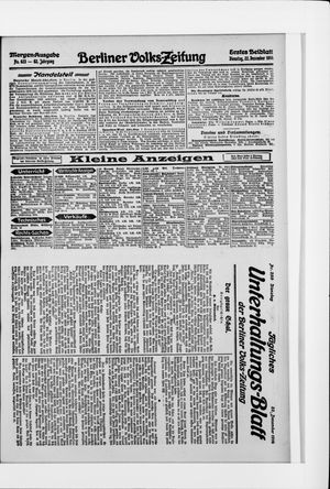 Berliner Volkszeitung vom 22.12.1914
