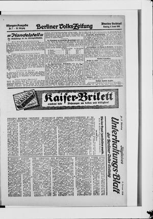 Berliner Volkszeitung vom 05.01.1915