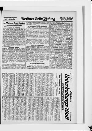 Berliner Volkszeitung vom 12.02.1915