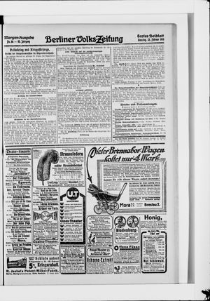 Berliner Volkszeitung on Feb 23, 1915