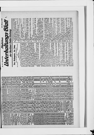 Berliner Volkszeitung on Feb 25, 1915