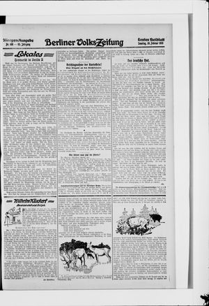 Berliner Volkszeitung vom 28.02.1915