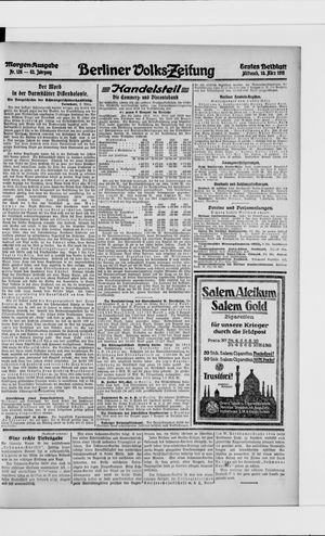 Berliner Volkszeitung vom 10.03.1915