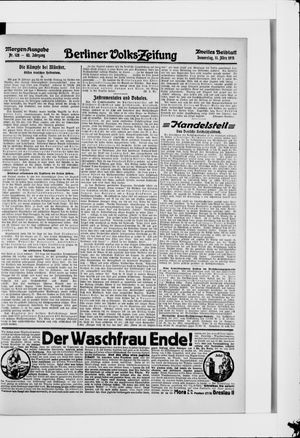 Berliner Volkszeitung vom 11.03.1915