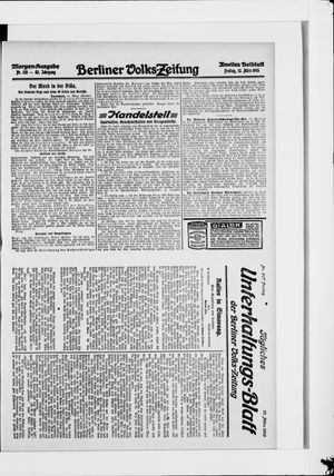 Berliner Volkszeitung vom 12.03.1915