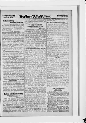 Berliner Volkszeitung vom 13.03.1915