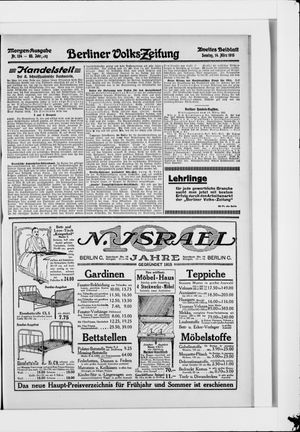 Berliner Volkszeitung on Mar 14, 1915