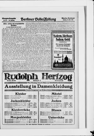 Berliner Volkszeitung on Mar 14, 1915
